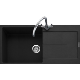 Caple CAN100AN Canis Single Bowl Granite Sink with Drainer