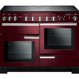 Rangemaster Professional Deluxe 110 Induction Cranberry And Chrome PDL110EICY/C