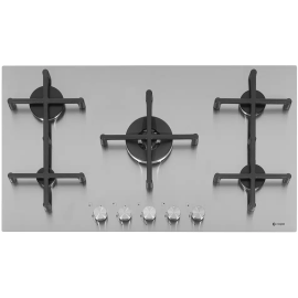 Caple C7091G 86cm Low Profile Gas Hob 5 Burner Stainless Steel
