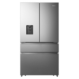 Hisense RF749N4SWSE 91.4cm Fridge Freezer - Stainless Steel