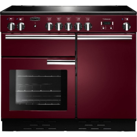 Rangemaster Professional Plus 100 Induction Cranberry And Chrome PROP100EICY/C