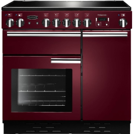 Rangemaster Professional Plus 90 Induction Cranberry And Chrome PROP90EICY/C