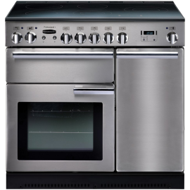 Rangemaster Professional Deluxe 90 Induction Stainless Steel And Chrome PDL90EISS/C
