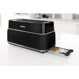 Morphy Richards 245744 Signature 4 Slice Toaster - Black