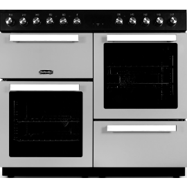 Montpellier MDFRC100X Dual Fuel Range Cooker in Inox