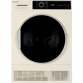 Montpellier MTDC8SDC 8Kg Condenser Sensor Dry Tumble Dryer in Cream