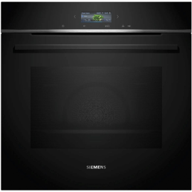 Siemens HB772G1B1B iQ700 Built In Pyrolytic activeClean Single Oven in Black