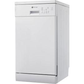 White Knight FS45DW52W 45cm Slimline Dishwasher - White - 10 Place Settings