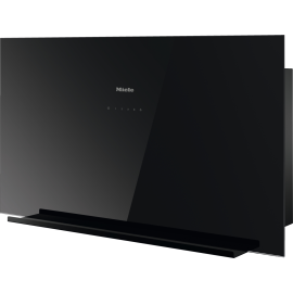 Miele DA 9092 W Screen Wall Mounted Cooker Hood - Obsidian Black