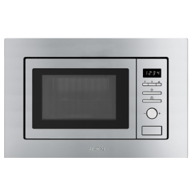 Smeg 20 l Built-in Microwave with grill in Stainless steel FMI020X
