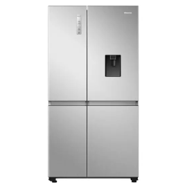 HISENSE PureFlat RS840N4WCE American-Style Smart Fridge Freezer - Stainless Steel