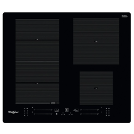 Whirlpool WFS0160NE 60cm 4 Zone Flex Induction Hob in Black