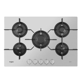 Whirlpool PMW75D2/IXL Gas 75CM Hob - Inox