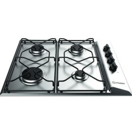 Indesit PAA642IX/IWE1 58cm Gas Hob - Stainless Steel