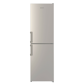 Indesit IB55732SUK Low Frost Fridge Freezer, 50/50, Silver