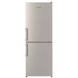 Indesit IB55532SUK Low Frost Fridge Freezer, 60/40, Silver