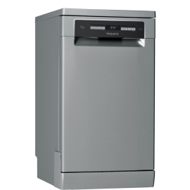Hotpoint HSFO3T223WXUKN Freestanding Slimline Dishwasher Stainless Steel