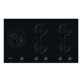 Whirlpool W Collection GOWL958/NB Gas Hob 5 Burners 90cm - Black