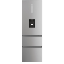 Haier Fridge freezer 3D 60 Series 5 HTW5618DWMG(UK)  Freestanding, 3 doors Inox