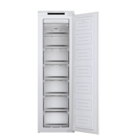 Haier Series 6 HAUN518EWK Integrated Frost Free Upright Freezer with Fixed Door Fixing Kit E Rated