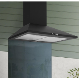 Caple TSB600BK Glass Splashback in Black