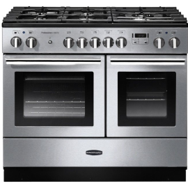 Rangemaster PROPL100FXDFFSS/C Professional Plus FX Stainless Steel 100cm Dual Fuel Range Cooker