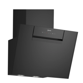 Neff N 50, Wall-mounted cooker hood, 60 cm, clear glass black printed
