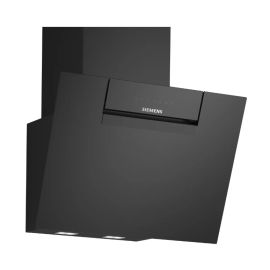 Siemens Wall-mounted cooker hood 60 cm clear glass black printed