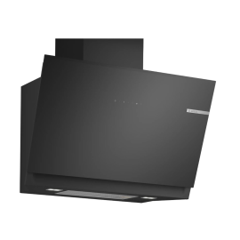 Series 6 Wall-mounted cooker hood 80 cm clear glass black printed
