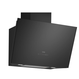 Neff N 70, Wall-mounted cooker hood, 80 cm, clear glass black printed D88IAN2S0B