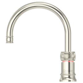 Quooker 2.2CNRNIG COMBI 2.2 Classic Nordic Round Single Tap – Nickel With COMBI Tank