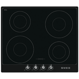 Smeg SI964NM 60cm Victoria Induction Hob with Black frame