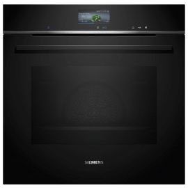 Siemens HR776G1B1B iQ700 Built-In Electric Single Oven, Black, A+ Rated
