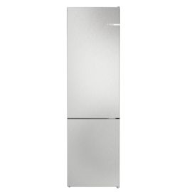 Bosch Series 4 Free-standing fridge-freezer with freezer at bottom 203 x 60 cm Stainless steel look