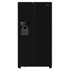 Hisense RS694N4TBE American Fridge Freezer - Black