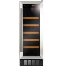 CDA FWC304SS 30cm Freestanding Under Counter Wine Cooler – STAINLESS STEEL