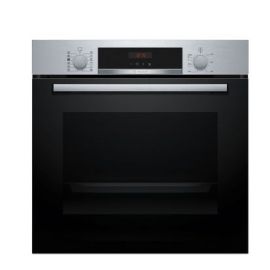 Bosch HQA534BS3B 59.4cm Built In Electric Single Oven - Stainless Steel