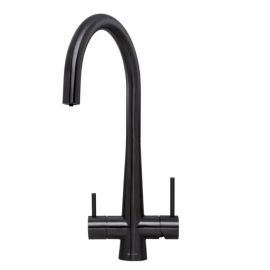 Harlo Puriti Filter Tap Black Steel HARPUR/BS
