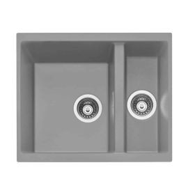 Caple Leesti 1.5 Bowl Sink Pebble Grey LEE151PG 