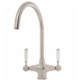 Caple S/CRU5 Shaftsbury Dual Lever Traditional Monobloc Tap