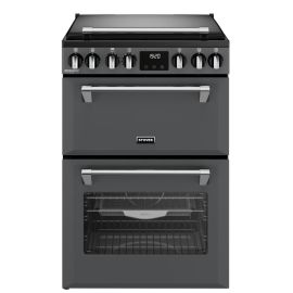 STOVES 444411843 Richmond Deluxe 60cm Dual Fuel Cooker Anthracite Lidded