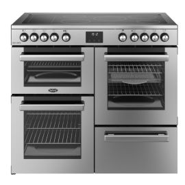 Belling 444411798 COOKCENTRE 100E STA Cookcentre 100cm Ceramic Range Cooker in Stainless Steel