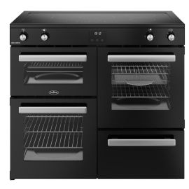 Belling COOKCENTRE 100Ei BLK Cookcentre 100cm Induction Range Cooker in Black