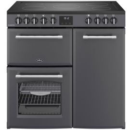 Belling 444411816 90cm Wide Farmhouse Ceramic Range Cooker in Anthracite