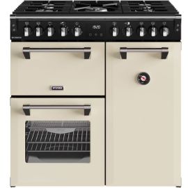 Stoves 444411851 90cm Wide Richmond Dual Fuel Range Cooker in Cream