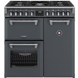 Stoves 444411849 90cm Wide Richmond Dual Fuel Range Cooker in Anthracite
