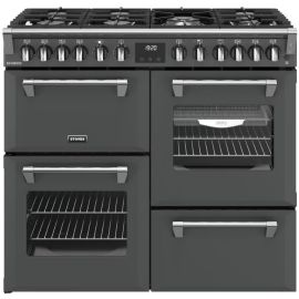 Stoves 444411855 100cm Wide Richmond Dual Fuel Range Cooker in Anthracite