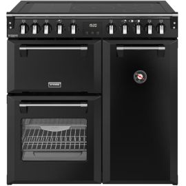 Stoves 444411869 90cm Wide Richmond Deluxe Induction Range Cooker in Black