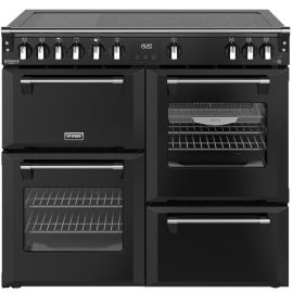 Stoves 444411873 100cm Wide Richmond Deluxe Induction Range Cooker in Black