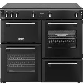 Stoves 444411875 100cm Wide Richmond Deluxe Induction Range Cooker in Black